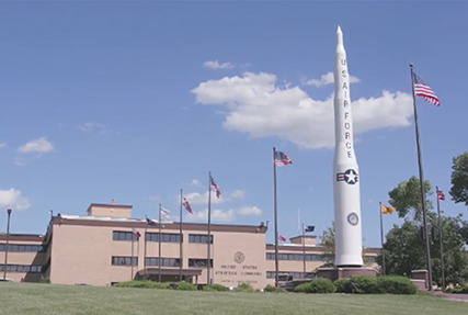 The U.S. Strategic Command in Omaha, Nebraska provides national leadership a unified resource for a greater understanding of specific threats around the world such as nuclear and space. Image courtesy of FAC.